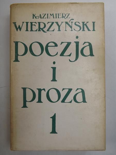 Poezja i proza 1