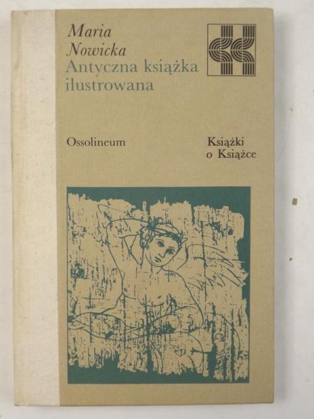 Antyczna książka ilustrowana. Książki o Książce