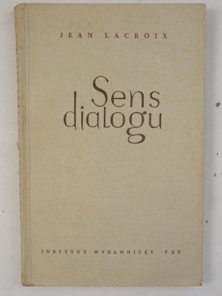 Lacroix Jean - Seans dialogu