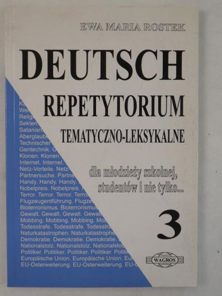 Deutch. Repetytorium tematyczno-leksykalne, Tom III