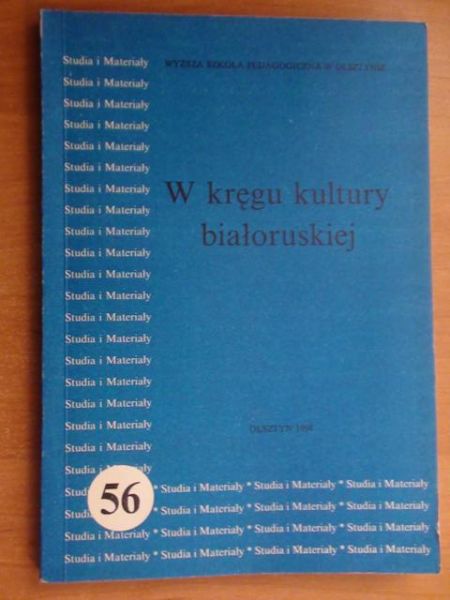 W kręgu kultury białoruskiej