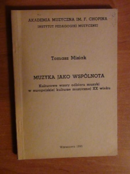Muzyka jako wspólnota