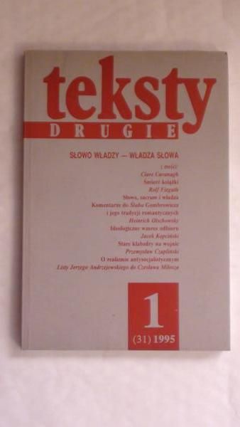 Teksty Drugie (31,1995)