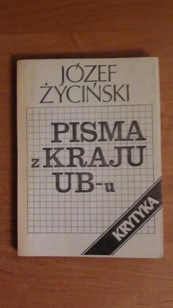 Pisma z kraju UB-u