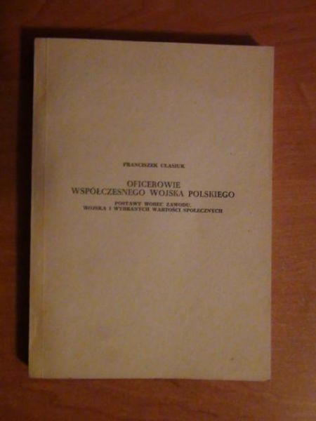Oficerowie współczesnego wojska polskiego