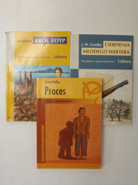 Goethe J. W. , Sofokles, Kafka Franz - Cierpienia młodego Wertera / Król Edyp / Proces
