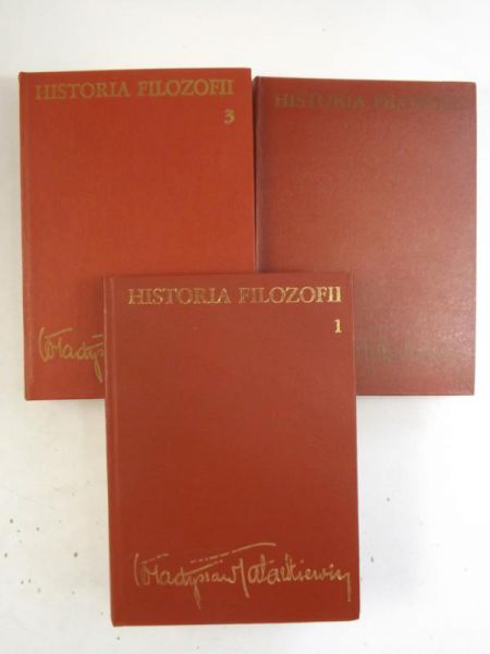 Historia filozofii, Tom I-III