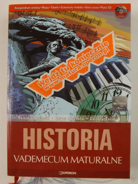 Antosik Renata,   - Historia. Vademecum maturalne + CD