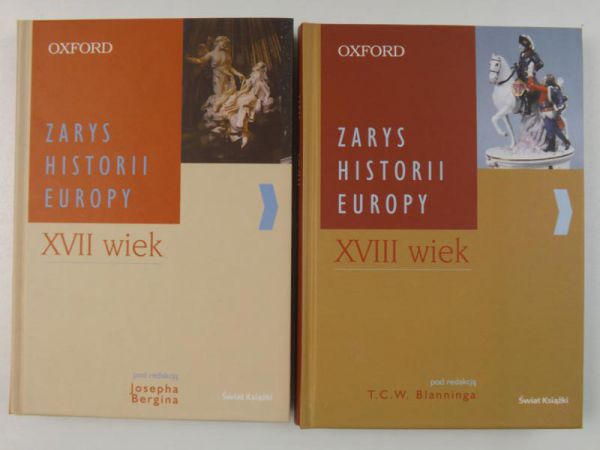 Zarys historii Europy XVII i XVIII wiek (2 książki)