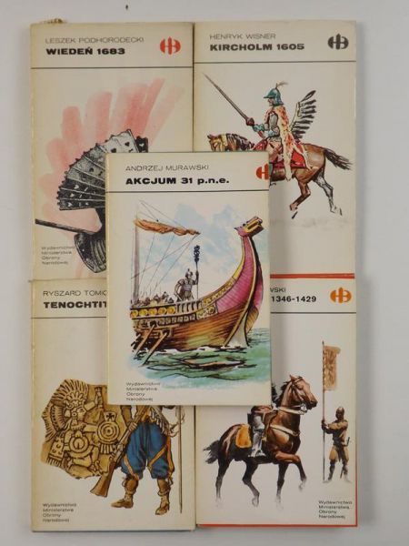Podhorodecki Leszek, Tomicki Ryszard, Wisner Henryk - 5 książek  historycznych