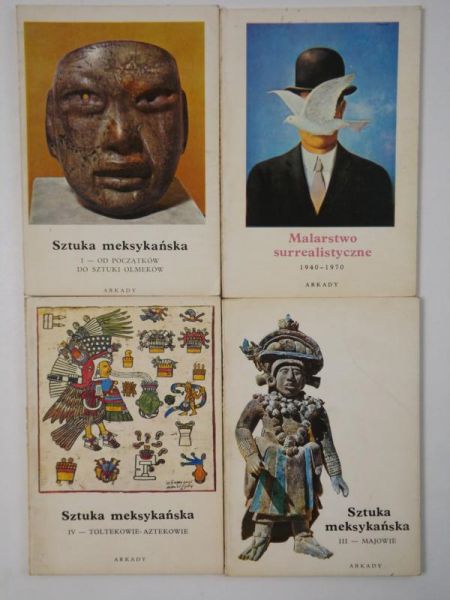 Sztuka meksykańska, t. I-IV