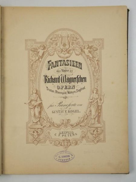 Fantasie uber Motive. Nuty z ok. 1900