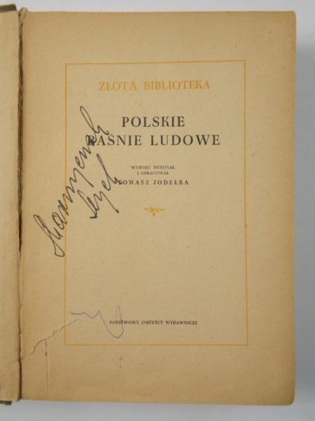 Jodełka Tomasz (wyb.) - Polskie baśnie ludowe