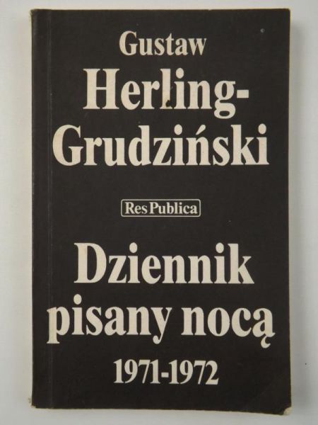 Dziennik pisany nocą 1971-1972