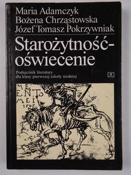 Adamczyk Maria - Starożytność-oświecenie