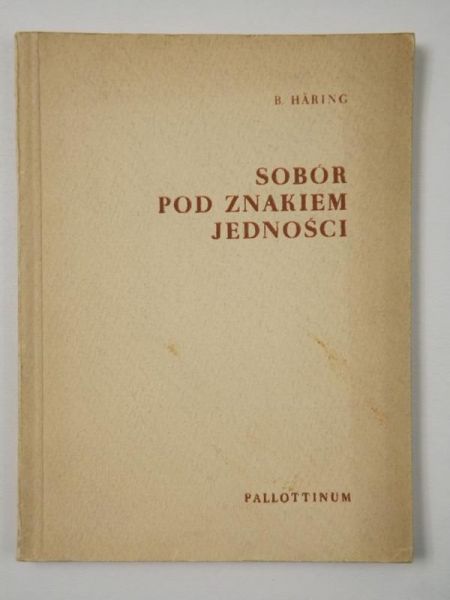 Haring B. - Sobór pod znakiem jedności