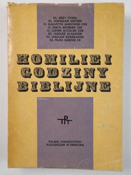 Homilie i godziny biblijne