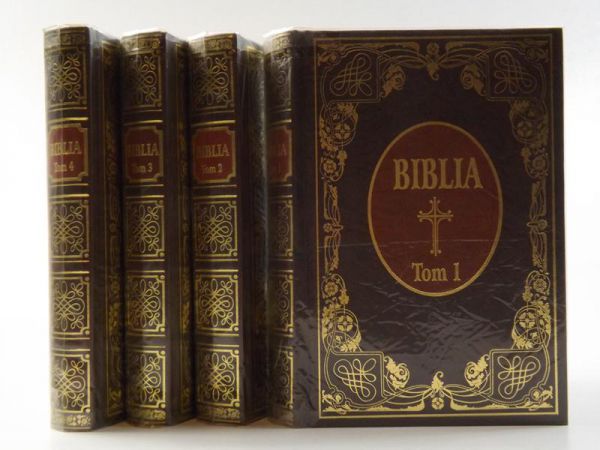 Biblia to jest księgi Starego i Nowego Testamentu, Tom I-IV, Reprint z 1599 r.