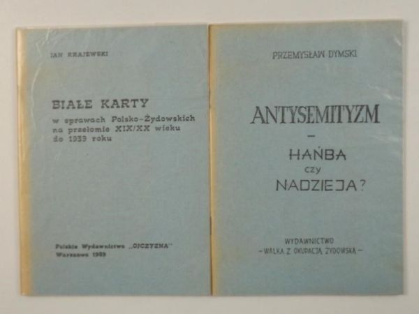 Dymski P. / Krajewski J. - Antysemityzm / Białe karty