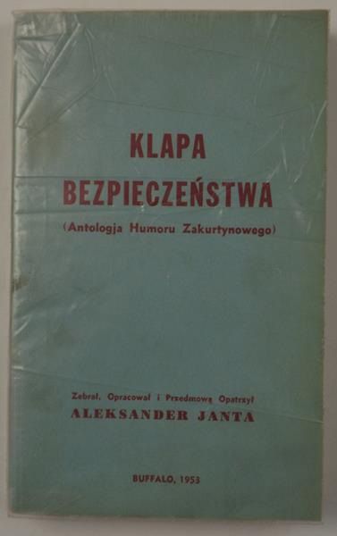 Janta Aleksander  - Klapa bezpieczeństwa