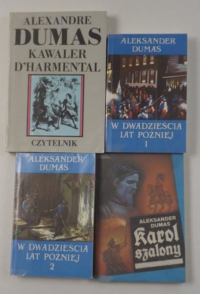 Dumas Aleksander - W dwadzieścia lat później, Tom I-II/Kawaler D'Harmental/Karol Szalony