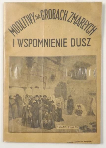 Modlitwy na grobach zmarłych i wspomnienie dusz, ok. 1930 r.