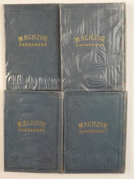 Machzor czyli Modlitwy Izraelitów, Tom I - IV, 1939 r.