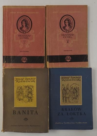 Kraszewski Józef Ignacy - Banita / Hrabina Cosel t.I i II / Kraków za Łoktka