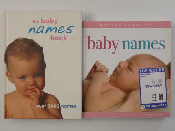Michele Brown / Gibson Claire - The Baby Names Book / Pocket Guide To Baby Names