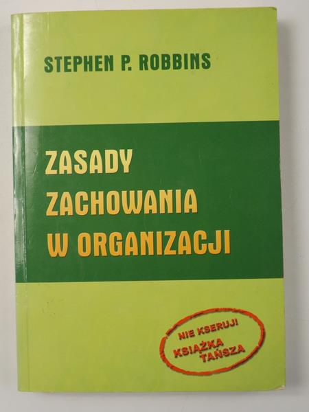 Zasady zachowania w organizacji