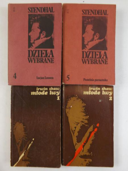 Stendhal  - Młode lwy, Tom I-II / Dzieła wybrane IV-V