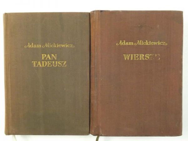Mickiewicz Adam - Pan Tadeusz / Wiersze