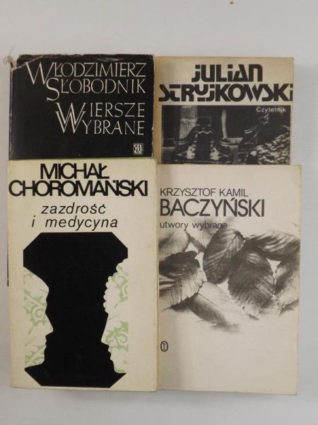 Słobodnik W. / Choromański M. / Stryjkowski J. / Baczyński K. - Wiersze wybrane / Zazdrość i medytacja / Przybysz z Narbony / Utwory wybrane