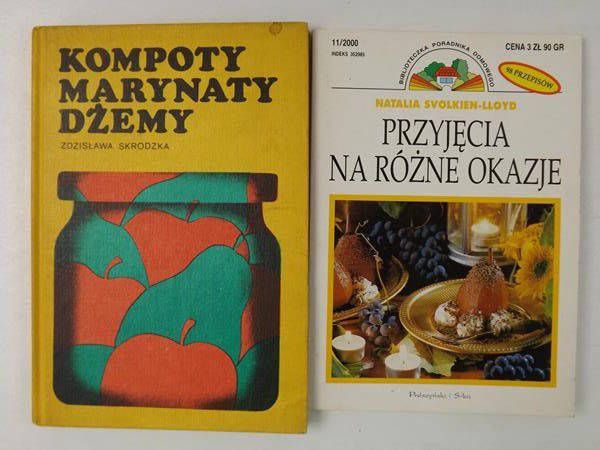 Kompoty, Marynaty, Dżemy   Przyjęcia na różne okazje