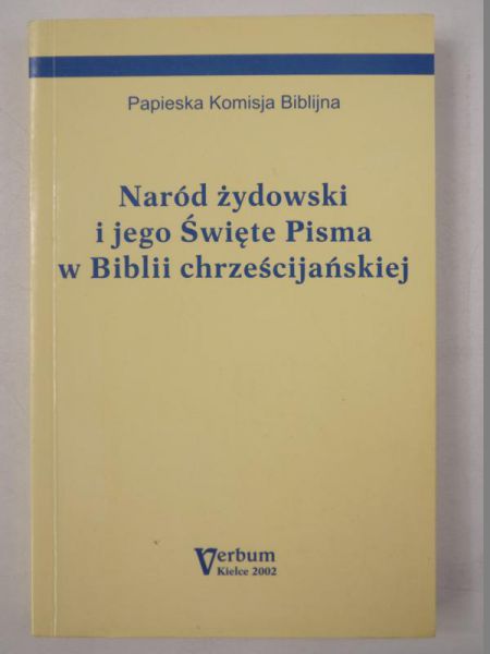 Naród żydowski i jego Święte Pisma w Biblii chrześciańskiej