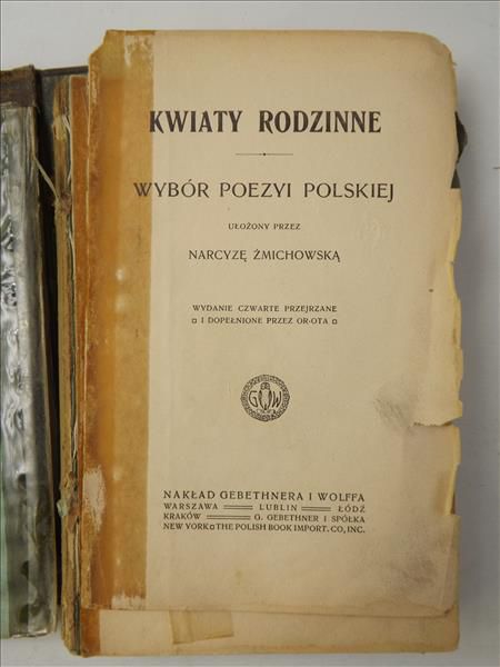 Kwiaty rodzinne: wybór poezyi polskiej, 1912 r.
