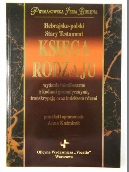 Hebrajsko-polski Stary Testament. Księga Rodzaju
