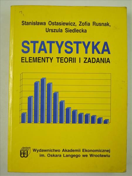 Statystyka. Elementy teorii i zadania