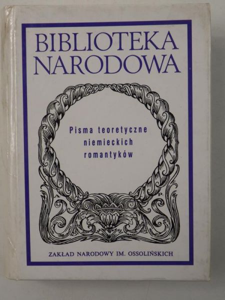 Pisma teoretyczne niemieckich romantyków, BN