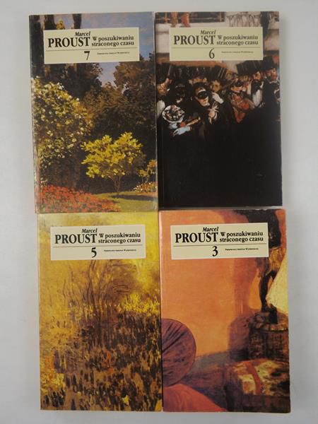 W poszukiwaniu straconego czasu, Tom: III,V,VI,VII