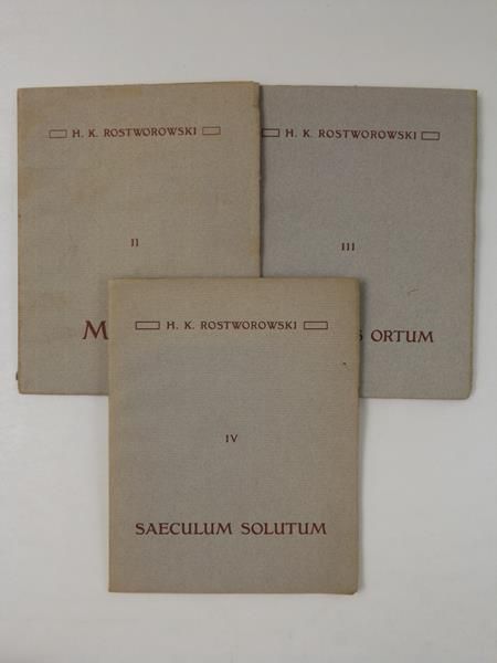 Maya / Ante Lucis Ortum / Saeculum Solutum, ok. 1908 r.