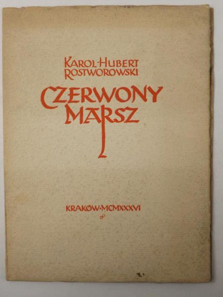 Czerwony marsz, 1936 r.