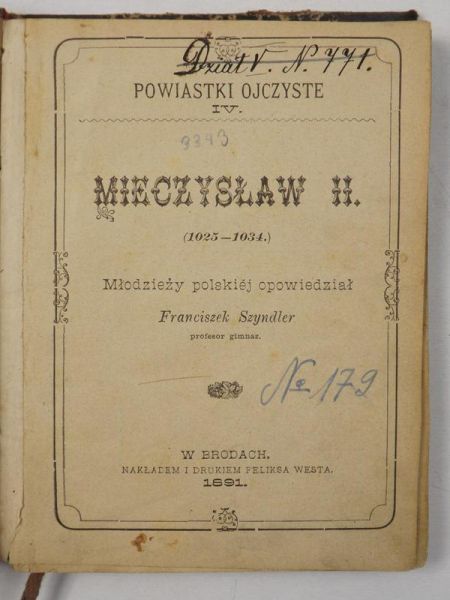 Powiastki Ojczyste, 1891 r.