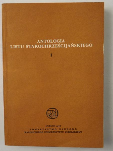 Antologia listu starochrześcijańskiego, 1: Listy z dziedziny kierownictwa duchowego