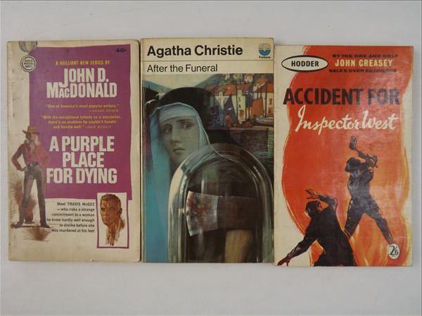 Christie / MacDonald / Creasey - Zestaw 3 książek