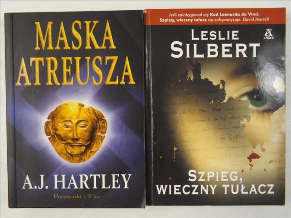 Hartley  A.J. / Silbert Leslie - Maska Atreusza / Szpieg, wieczny tułacz