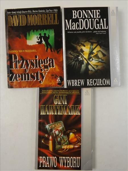 Wbrew regułom  Prawo wyboru   Przysięga zemsty
