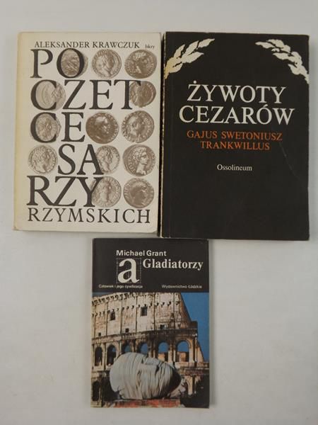 Krawczuk / Trankwillus / Grant - Zestaw 3 książek