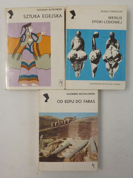 Rutkowski Bogdan / Michałowski Kazimierz / Droddler Rudolf - Sztuka egejska / Od Edfu do Faras / Wenus epoki lodowej