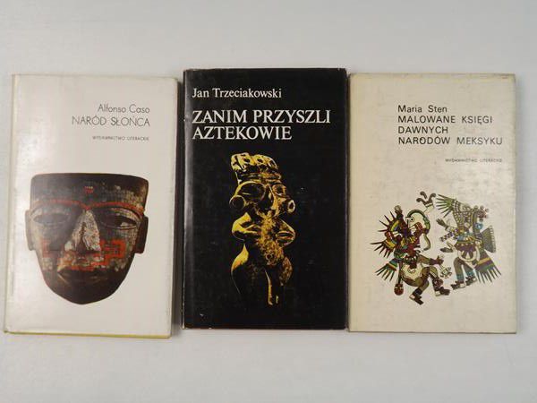 Sten Maria / Caso Alfonso / Trzeciakowski Jan - Malowane księgi dawnych narodów Meksyku / Naród Słońca / Zanim przyszli Aztekowie